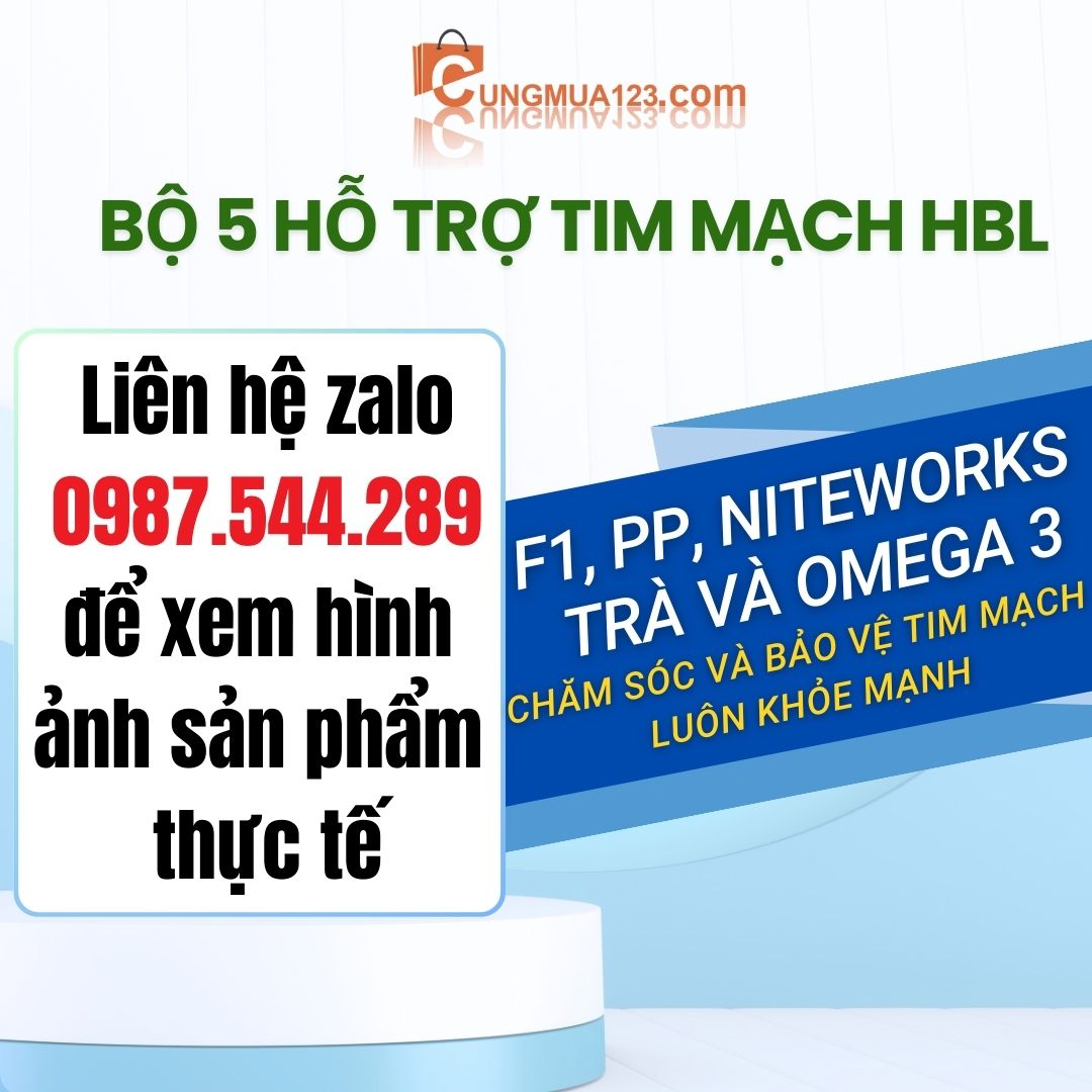 bộ hỗ trợ tim mạch herbalife