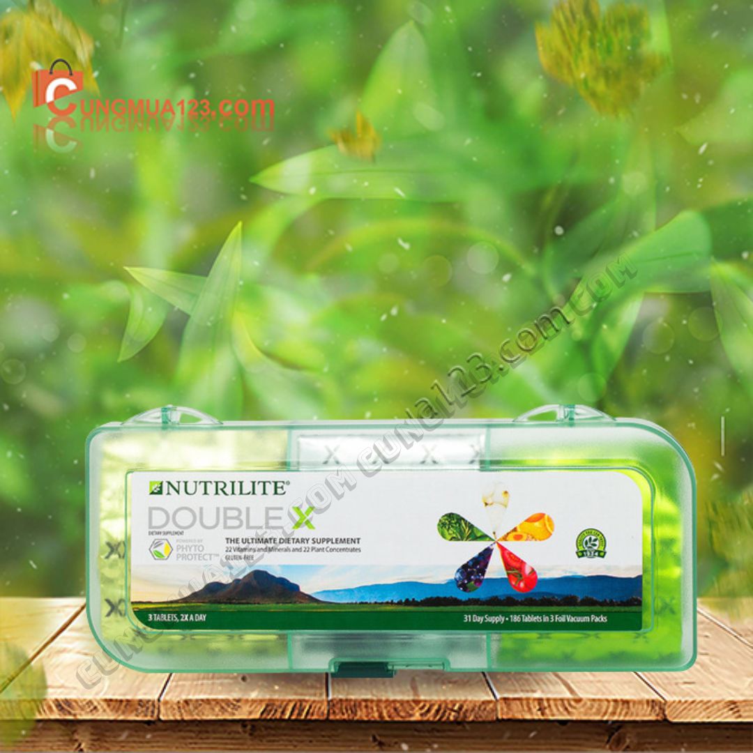 NUTRILITE DOUBLE X hộp nhựa