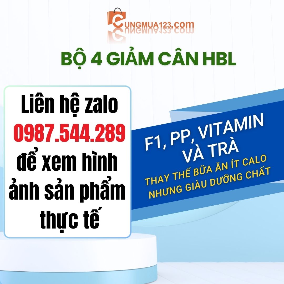 bộ 4 giảm cân herbalife