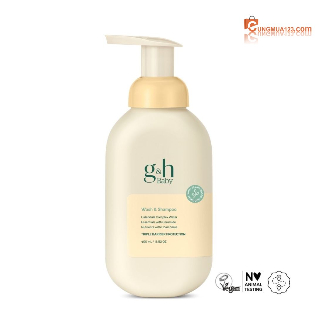 sữa tắm gội cho bé